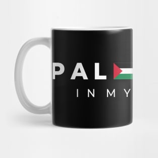 Palestine In My Heart Mug